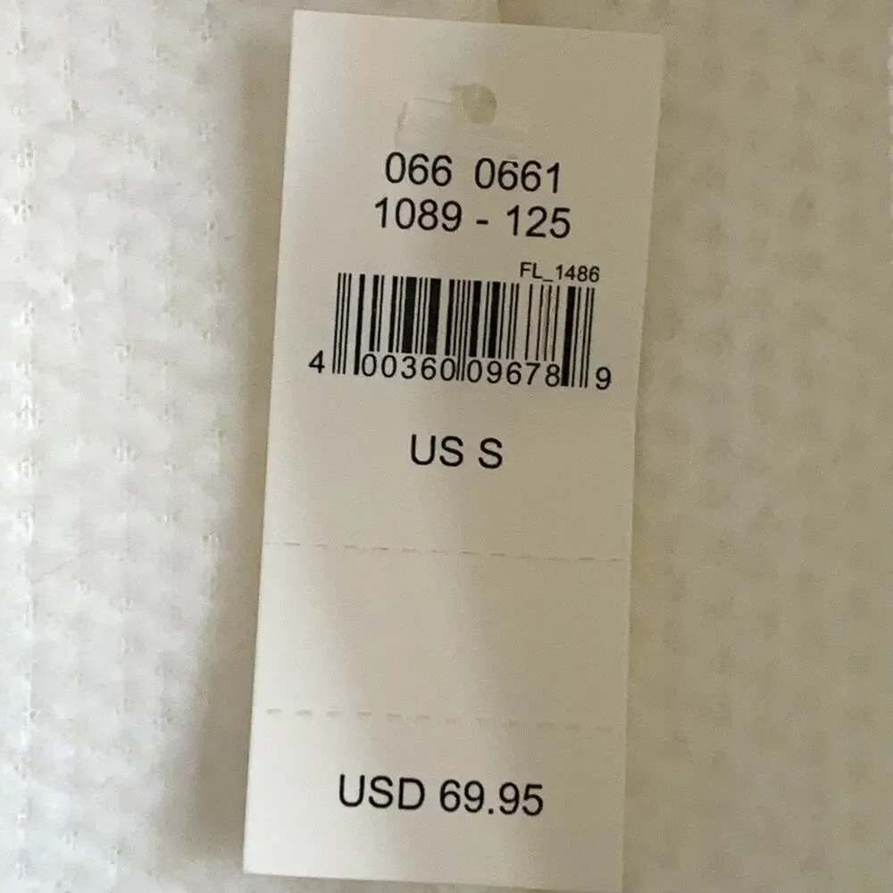 NWT Aerie Teddy Bear Sherpa Onesie Jumpsuit in Cream - Picture 9 of 9